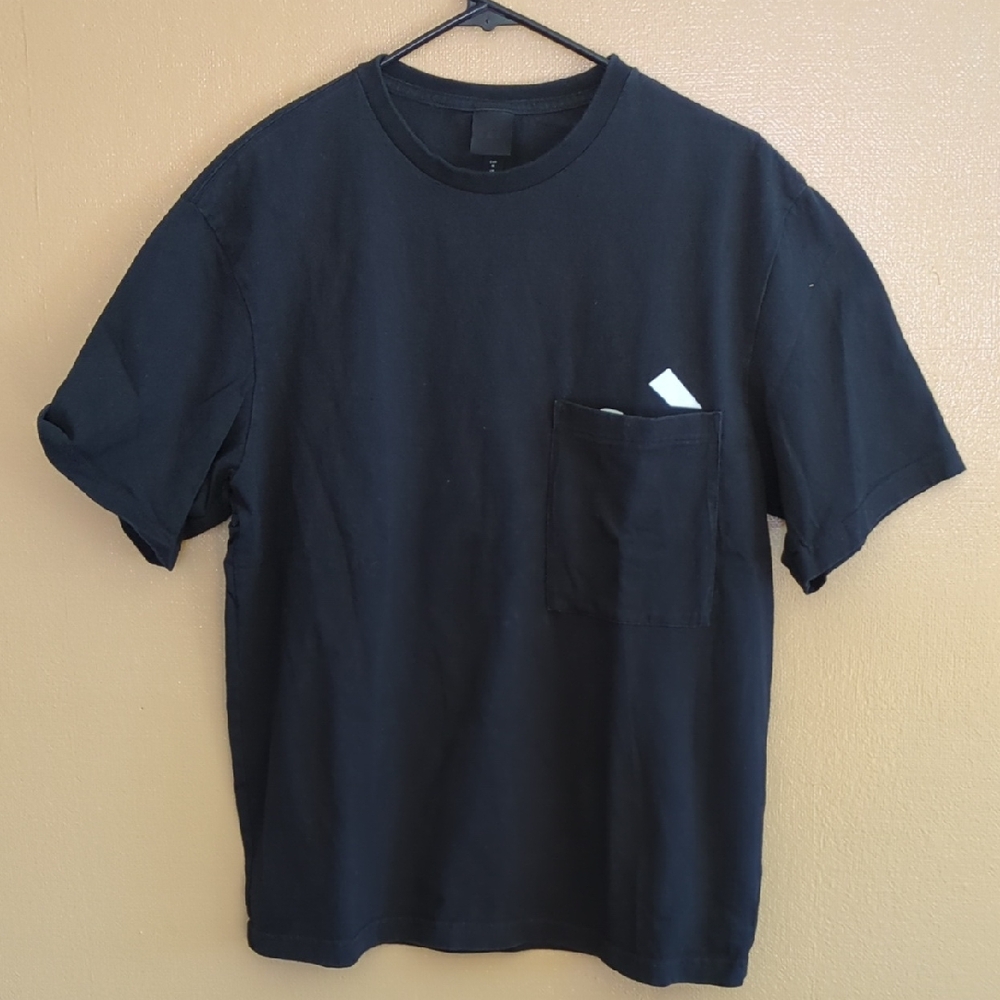 H&M Black Short‎ Sleeve Tee, Medium Size